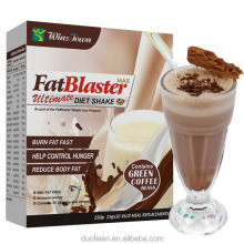 Chocolate flavored milkshakes Weight control supplement fat blaster diet shake beauty food meal replacement loss weight